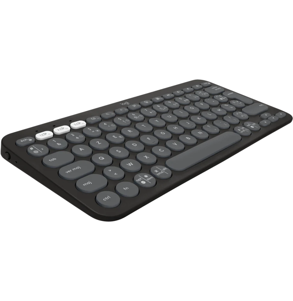 Clavier sans fil Logitech Pebble Keys 2 K380s - Français (AZERTY) GRAPHITE