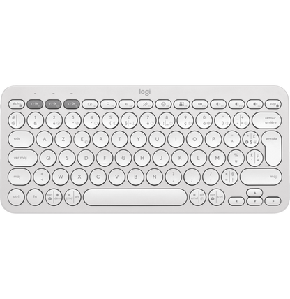 Clavier sans fil Logitech Pebble Keys 2 K380s - Français (AZERTY)