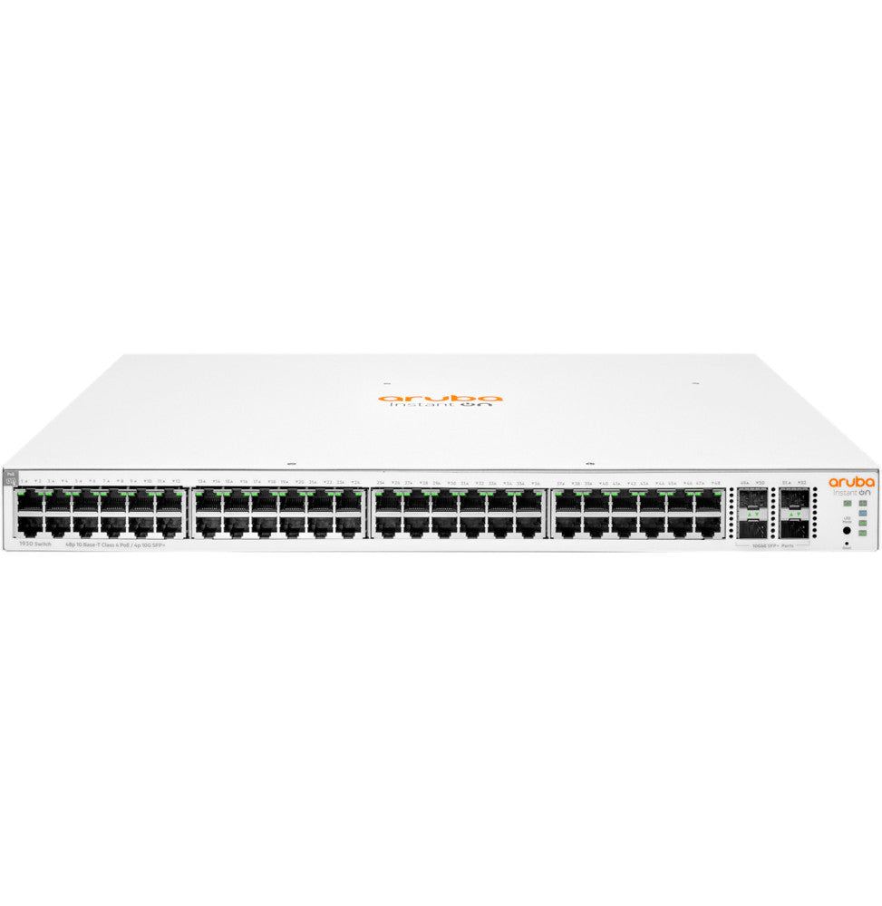 Switch Administrable Aruba Instant On 1930 48G Classe 4 PoE 4SFP/SFP+ 370 W (JL686A)