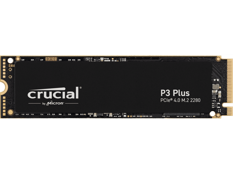 Crucial P3 Plus 1TB M.2 NVMe PCIe 4.0 SSD - CT1000P3PSSD8