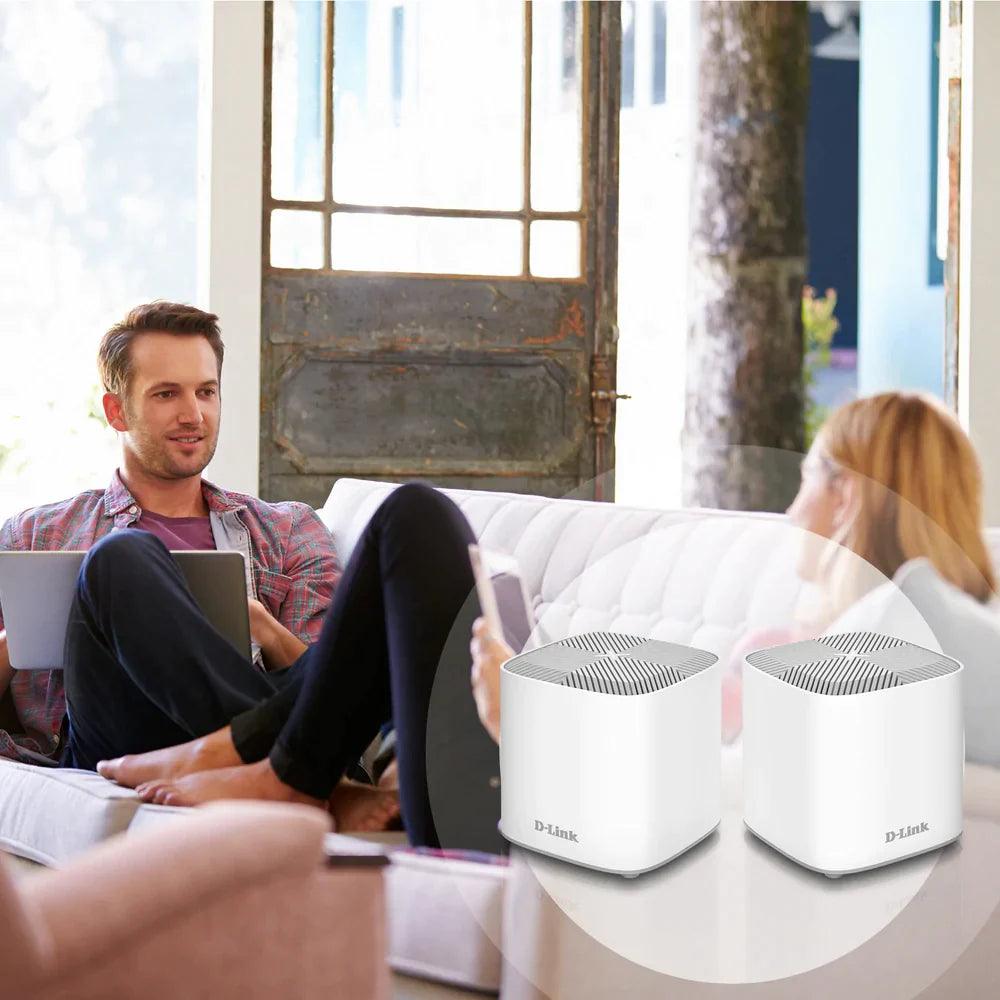 D-LINK COVR-X1862 AX1800 Whole Home Mesh Wi-Fi 6 System - 2 Pack - ADYASTORE casablanca maroc