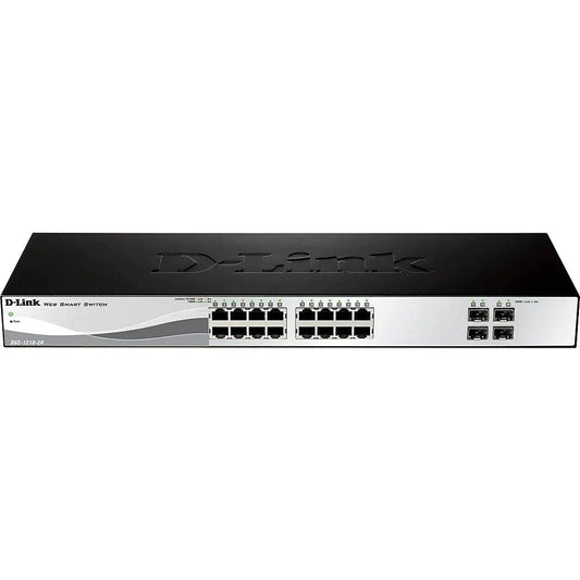 D-Link DGS-1210-20 16-Port Gigabit Smart Switch w/ 4 SFP Ports - ADYASTORE casablanca maroc
