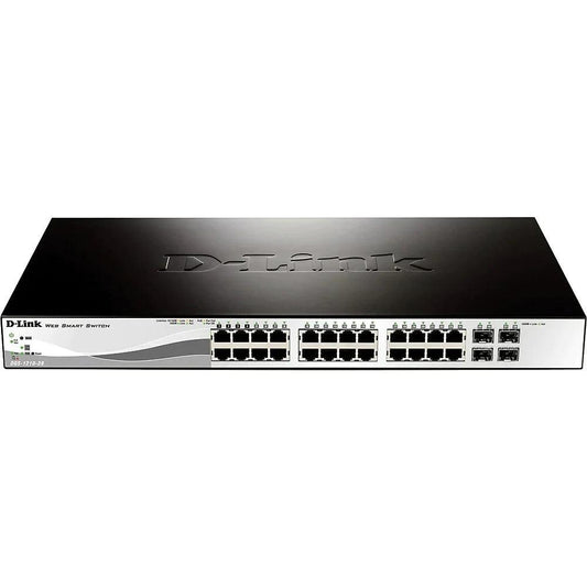 D-Link DGS-1210-28 24-Port Gigabit Smart Switch w/ 4 SFP Ports - ADYASTORE casablanca maroc