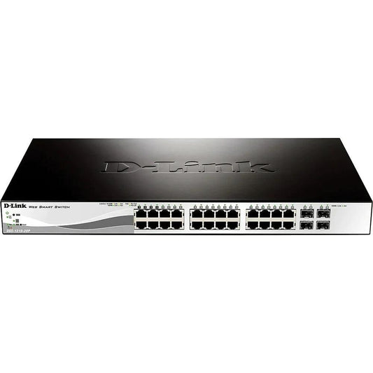 D-Link DGS-1210-28P 24-Port Gigabit PoE Smart Switch w/ 4 SFP Ports - ADYASTORE casablanca maroc