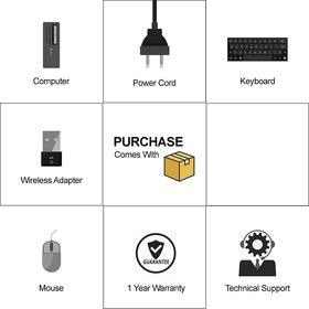 Lenovo ThinkCentre M93P (SFF) / Intel Quad Core i5-4570 (4th Gen) @ 3.6GHz / 8GB DDR3 RAM / 128GB SSD (Solid State Drive) / Wi-Fi, Keyboard & Mouse / USB 3.0 / VGA / DP / Gigabit Ethernet / Windows 10 Pro - 1 Year Warranty - Small Form Factor Desktop