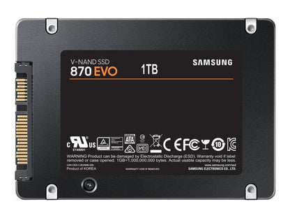 Samsung 870 EVO 1TB 2.5in SATA SSD (MZ-77E1T0BW)