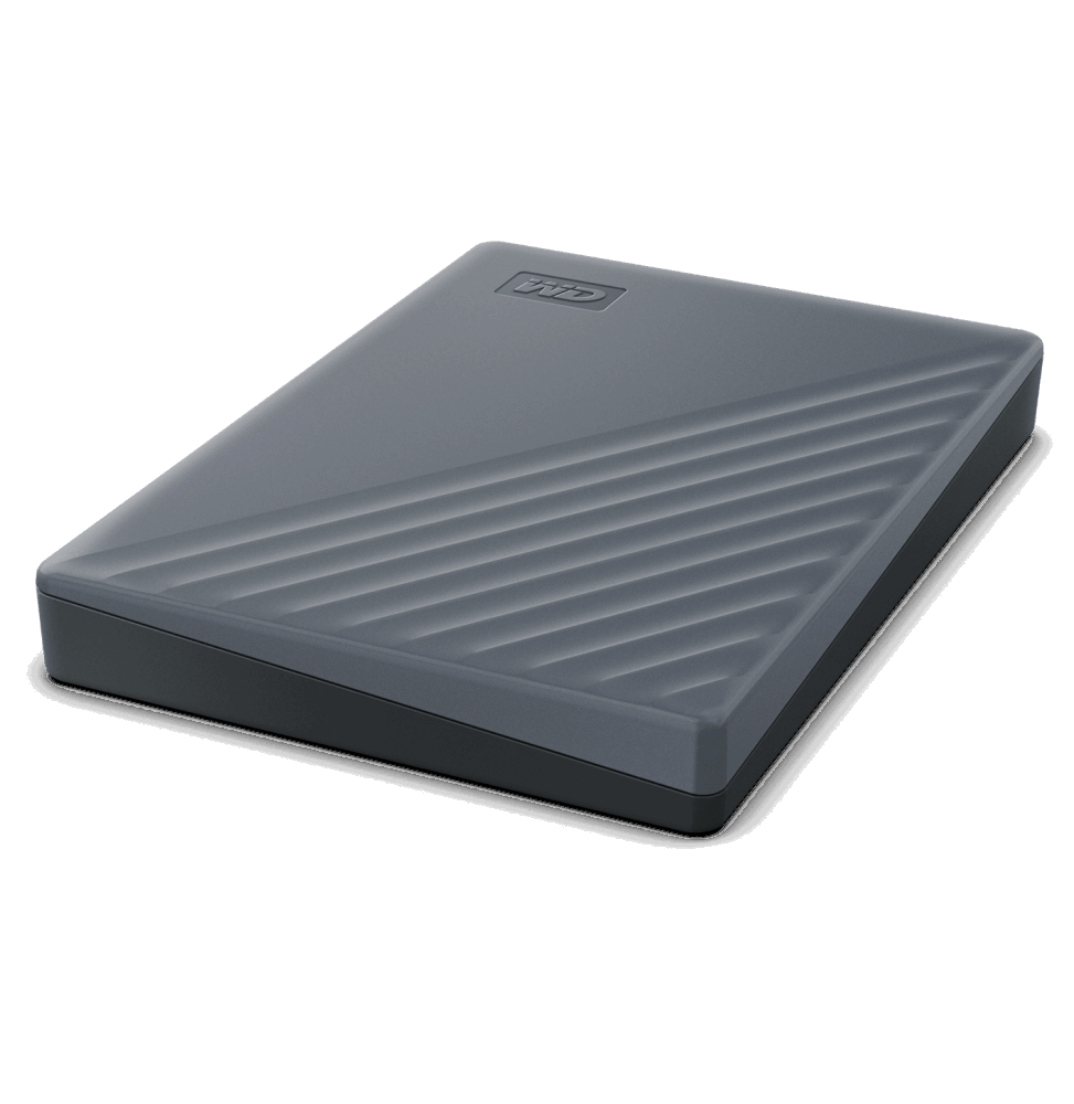 Disque dur portable Western Digital My Passport compatible avec USB-C - 2To