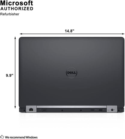 Dell Latitude E5570 16-Inch LED Notebook (Intel Core i7-6700U) 2.30 GHz, 8GB Memory,256GB SSD