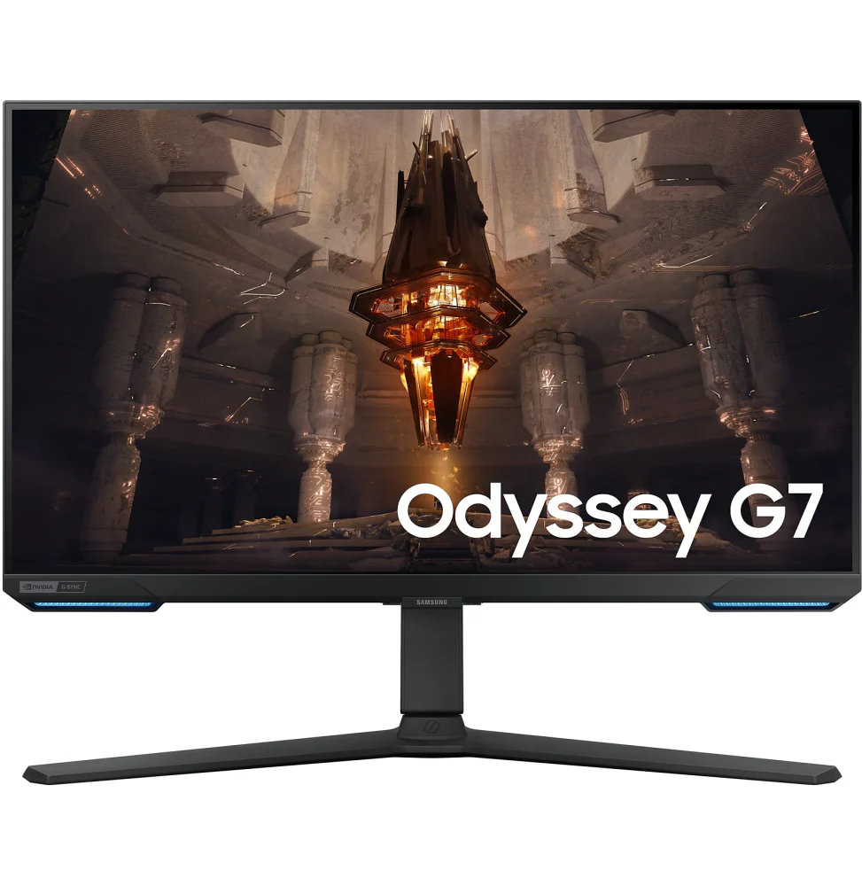 Écran Flat Samsung 28" Odyssey UHD Smart Gaming G70B (LS28BG700EPXEN)