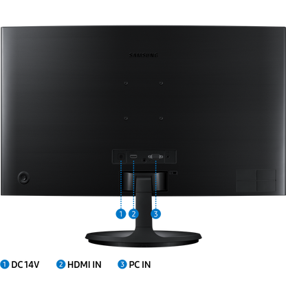 Écran incurvé 27" Samsung Essential Curved Monitor S3 (LS27C360EAMXZN)