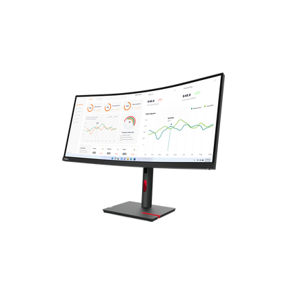Écran incurvé 34" QHD Lenovo ThinkVision T34w-30 (63D4GAT1EU)
