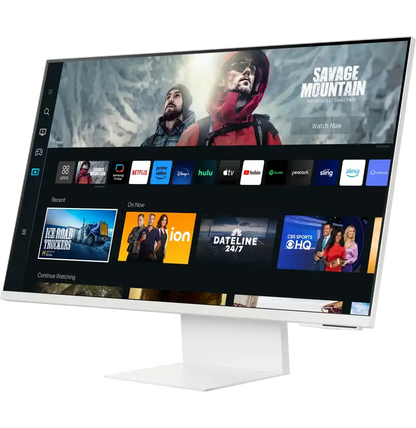 Écran Plat 32" Samsung Smart 4k Ultra HD M8 M80C avec caméra intégrée (LS32CM801UMXZN)