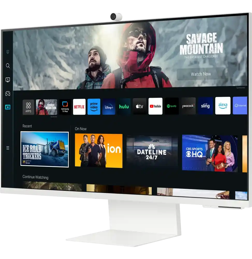 Écran Plat 32" Samsung Smart 4k Ultra HD M8 M80C avec caméra intégrée (LS32CM801UMXZN)