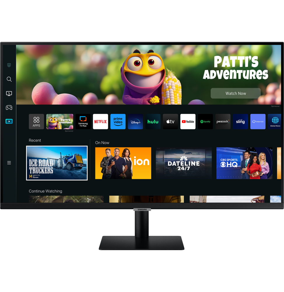 Écran Plat 32" Samsung Smart Monitor S5 (LS32CM500EMXZN)