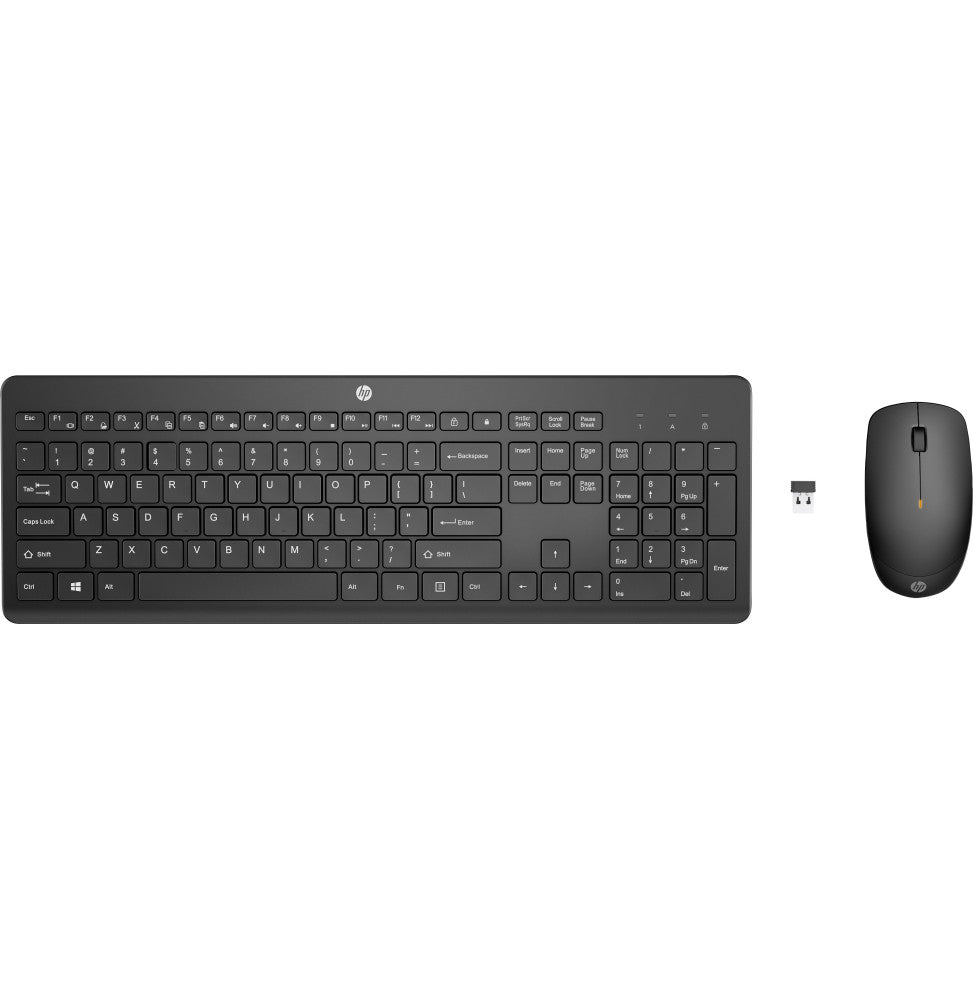 Clavier et souris sans fil HP 235 - AZERTY (1Y4D0UT)