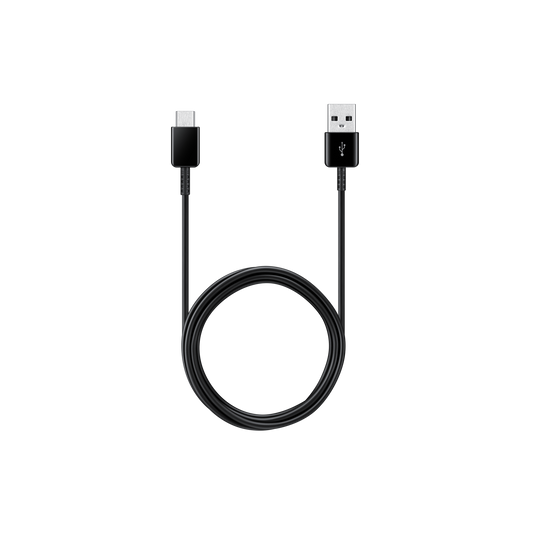 Samsung — Lot de 2 câbles USB-A vers USB-C noirs