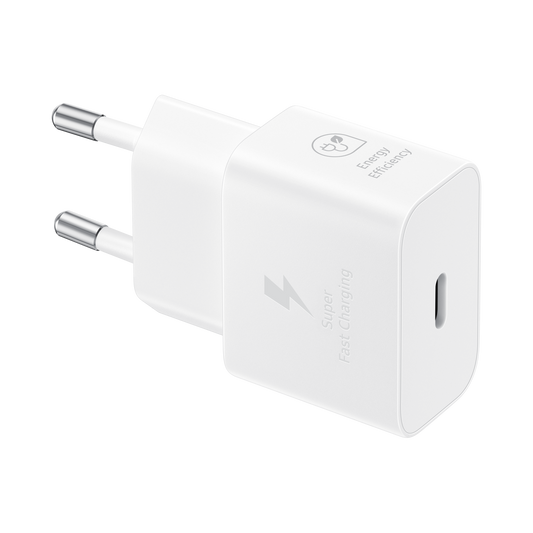 Samsung — Chargeur secteur 25 W — Blanc