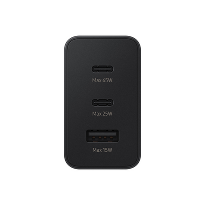 Samsung — Chargeur secteur 65 W TRIO — Noir