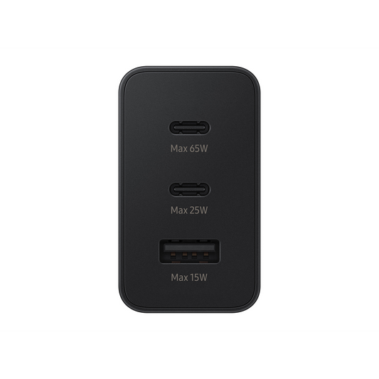 Samsung — Chargeur secteur 65 W TRIO — Noir