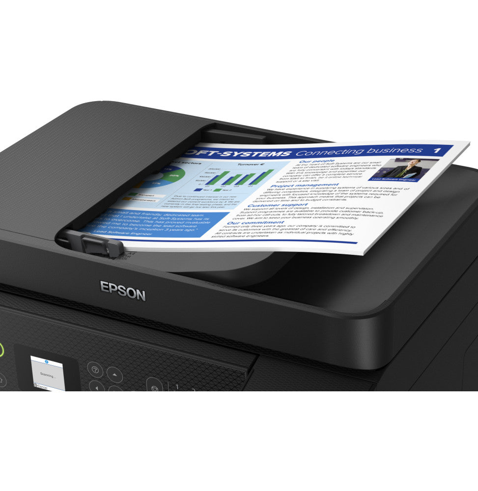 Epson EcoTank L5290 Imprimante Jet d'encre pro MFP à réservoirs rechargeables (C11CJ65405)