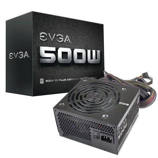 EVGA 500W 80Plus Power Supply (100-W1-0500-KR) - ADYASTORE casablanca maroc