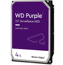 DISQUE DUR INTERNE 3.5" WESTERN DIGITAL PURPLE 4 TO