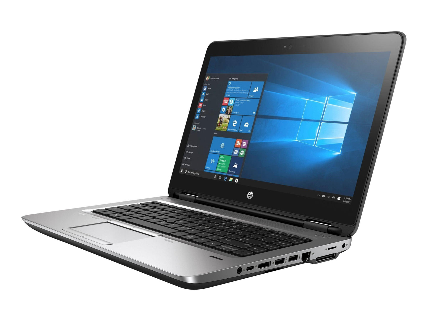 HP ProBook 640 G2 Notebook PC Laptop 14" HD (720p) | Intel Core i5-6300U @ 3.00GHz (6th Gen), 8GB RAM, 256GB NVMe M.2 SSD, Intel HD 520 Graphics, Bluetooth, DisplayPort, Windows 10 Pro x64 | Grade A (Certified Refurbished) 1 Year Warranty