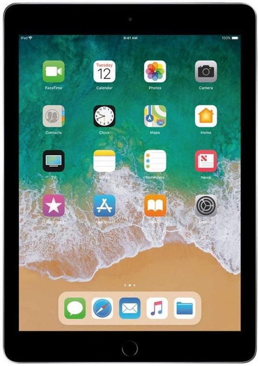 Apple iPad 6th Generation 128GB Silver WiFi Refurbished