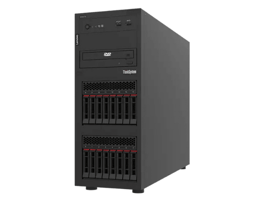 Lenovo ThinkSystem ST250 V3 Tower Server, E-2434 4C 16GB 2.5"HS(0/8) 800W