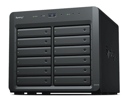 Synology Expansion Unit DX1215ii 12-Bay 3.5" NAS for Scalable Models (SMB/ENT)
