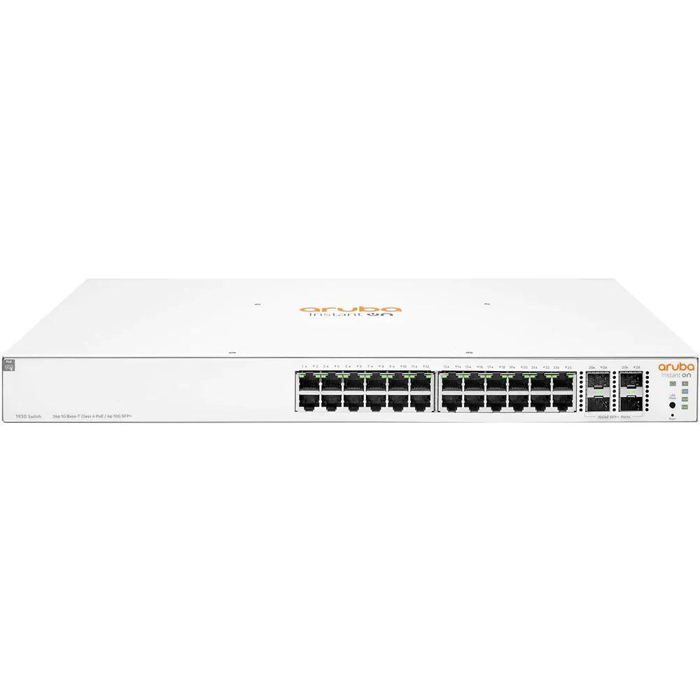HP JL683A#AC3 Aruba Instant On 1930 24G Class4 PoE 4SFP/SFP+ 195W Switch NO LOCL - ADYASTORE casablanca maroc