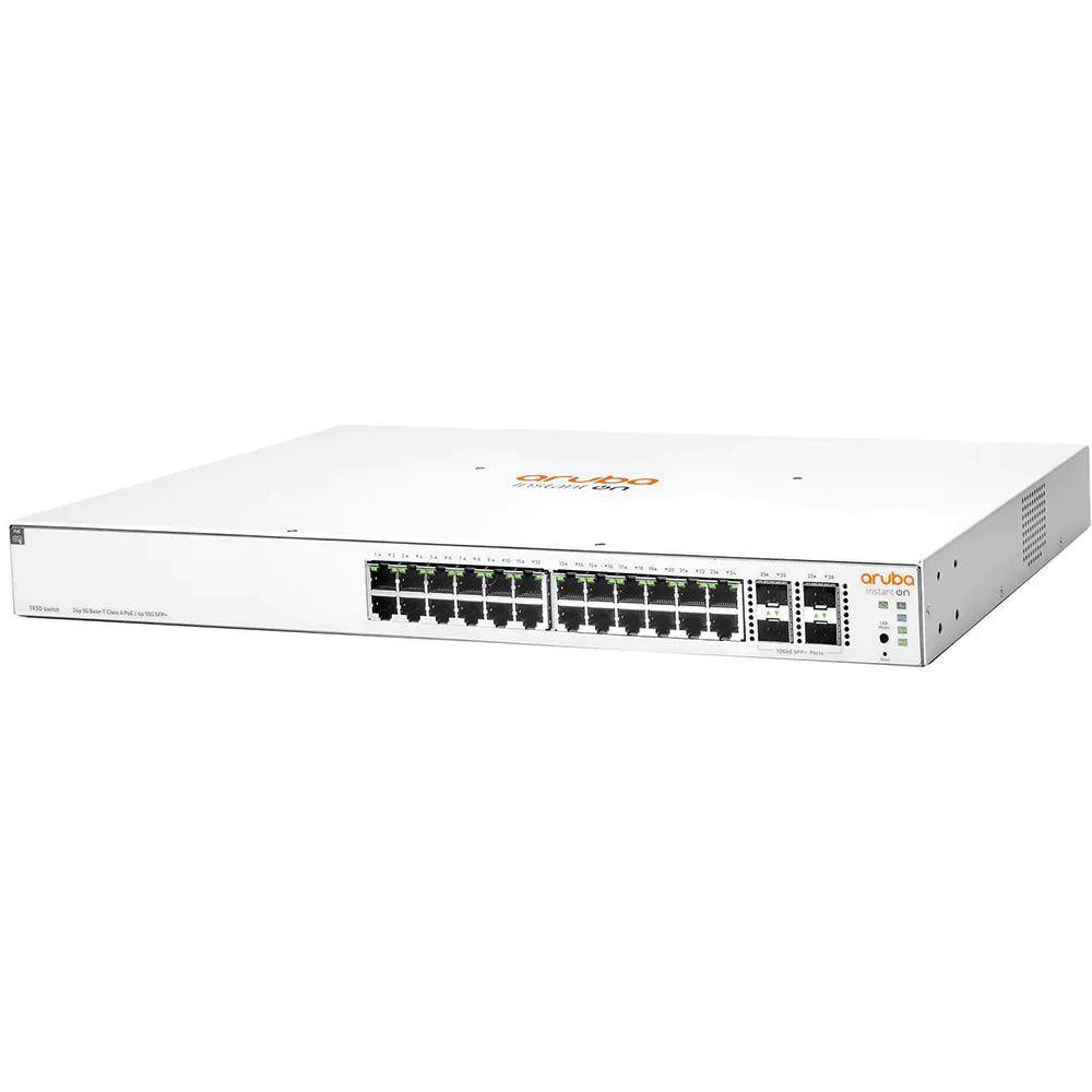 HP JL683A#AC3 Aruba Instant On 1930 24G Class4 PoE 4SFP/SFP+ 195W Switch NO LOCL - ADYASTORE casablanca maroc