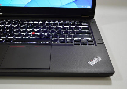 Lenovo ThinkPad T440 Ultrabook, Intel Core i7-4600U @ 2.1GHz (4th Generation), 16GB RAM, 256GB SSD, 14.1" IPS Screen, 1600x900 HD+, Webcam, Windows 10 Pro x64, Grade A (Refurbished)
