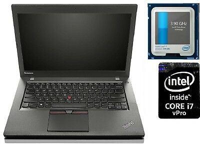Lenovo ThinkPad T440p Business Laptop 14.1" HD+ (1600x900) | Intel Core i7-4600M @ 2.9GHz (4th Gen), 16GB RAM, 256GB SSD | Intel HD Graphics 4600 Webcam DVDRW | Windows 10 Pro x64 | Grade A (Certified Refurbished) - 1 Year Warranty