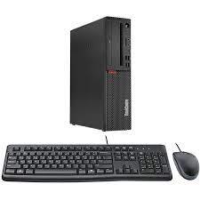 Lenovo ThinkCentre M720S Desktop PC (SFF) Small Form Factor | Intel Core I5-8500 (8th gen) @ 3.00 GHz - 32GB RAM - 512GB SSD - USB-C (Thunderbolt), Keyboard, Mouse, Wi-Fi, DisplayPort, VGA - Windows 11 Pro - (Certified Refurbished) - 1 Year Warranty