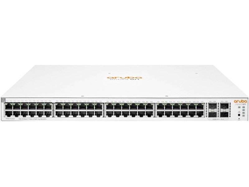HPE JL686A Aruba Instant On 1930 48-Port 4x1G/10G SFP/SFP+ POE+ 370W Manageable Gigabit Switch