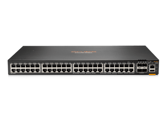 HPE JL727A Aruba 6200F 48-Port PoE+ 370W Manageable Gigabit Switch w/  4x10G SFP+
