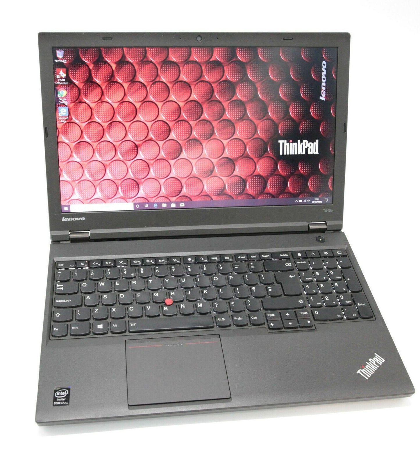 Lenovo ThinkPad T540p Business Workstation | 15.6" FHD (1080p), Intel Core i7-4600M @ 2.90GHz (4th Gen) 16GB RAM, 1TB (1000GB) SSD, Full Size Key + NumPad , Webcam, DisplayPort, DVDRW | Windows 10 Pro x64, Grade A (Certified Refurbished) - 1 Year Warranty