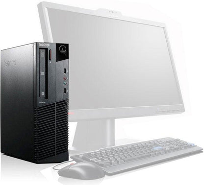 Lenovo ThinkCentre M92P (SFF) Desktop | Intel Core i5-3470 @ 3.20GHz (Quad-Core), 8GB RAM, 256GB SSD, Windows 10 Pro x64 | Intel HD Graphics, DisplayPort, VGA, USB 3.0, 1Gb Ethernet, Wi-Fi, Keyboard & Mouse | Small Form Factor PC, 1 Year Warranty