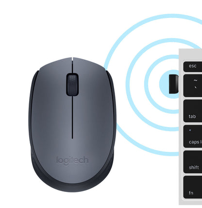 Logitech M170 Grey-K souris Ambidextre RF sans fil Optique (910-004642)