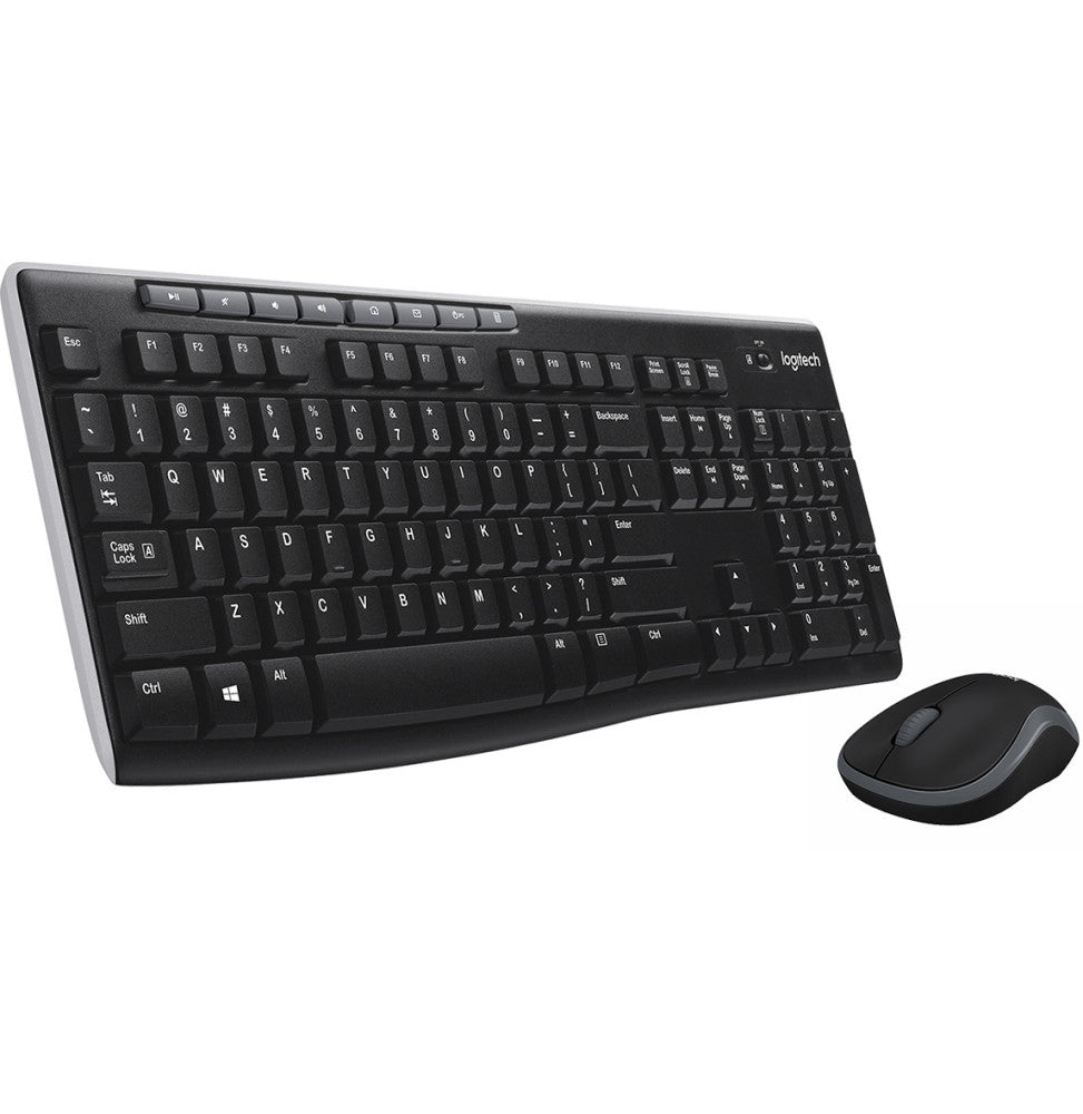 Logitech Wireless Desktop MK270 - souris + clavier sans fil (AZERTY Français)