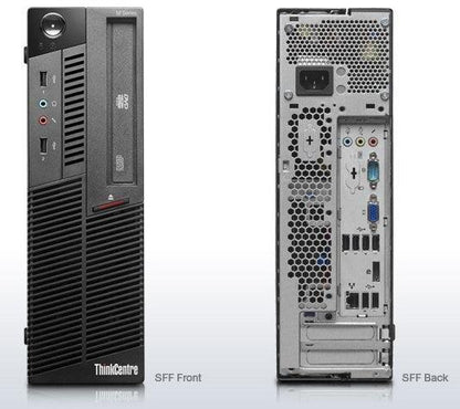 Lenovo ThinkCentre M92P (SFF) Desktop | Intel Core i5-3470 @ 3.20GHz (Quad-Core), 8GB RAM, 256GB SSD, Windows 10 Pro x64 | Intel HD Graphics, DisplayPort, VGA, USB 3.0, 1Gb Ethernet, Wi-Fi, Keyboard & Mouse | Small Form Factor PC, 1 Year Warranty