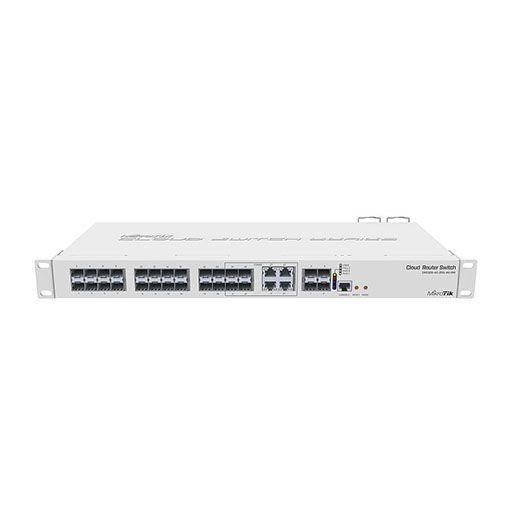 MikroTik 24 SFP Ports 4 SFP+ Ports 128Gbps 43W Switch L5 - ADYASTORE casablanca maroc