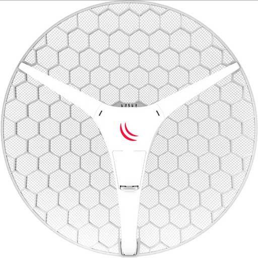 MikroTik LHG Light Head Grid 5GHz High Powered Extra Large AP 27dBi Dual-Pol Integrated Antenna INTL - ADYASTORE casablanca maroc