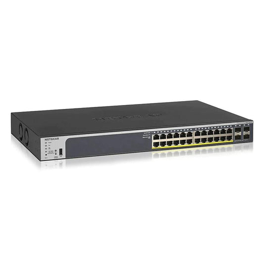 Netgear 24-Port Gigabit PoEPlus Ethernet Smart Managed Pro Switch (GS728TP-200NAS) - ADYASTORE casablanca maroc