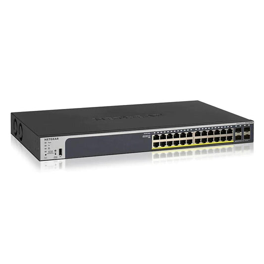 Netgear 24-Port Gigabit PoEPlus Ethernet Smart Managed Pro Switch (GS728TPP-200NAS) - ADYASTORE casablanca maroc
