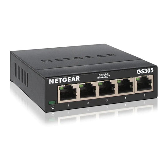 NETGEAR 300 Series SOHO Unmanaged Switch 5-Port Gigabit Ethernet - ADYASTORE casablanca maroc
