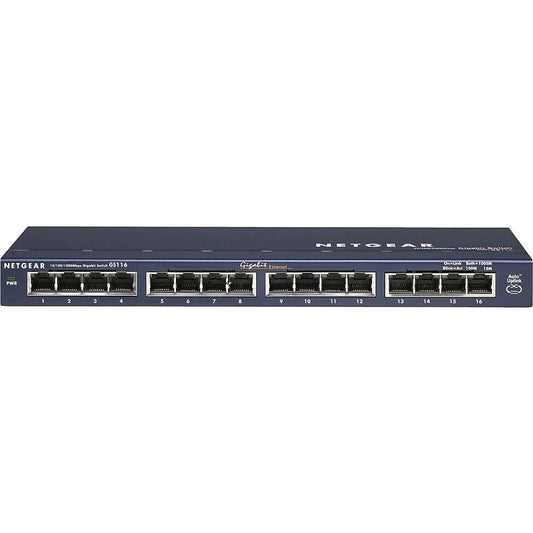 Netgear ProSafe 16-Port Gigabit Desktop Switch - ADYASTORE casablanca maroc