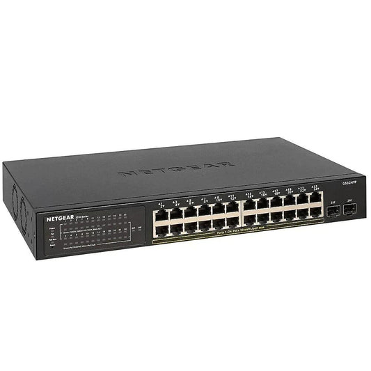 NETGEAR S350 24-Port Gigabit PoEPlus Ethernet Smart Managed Pro Switch with 2 SFP - ADYASTORE casablanca maroc