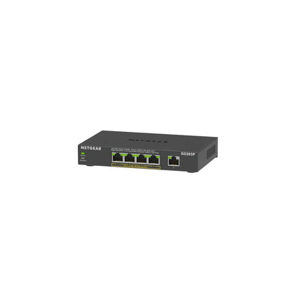 NETGEAR SOHO Unmanaged Switch 5-Port Ethernet with 4 x PoE+ @ 63W - ADYASTORE casablanca maroc